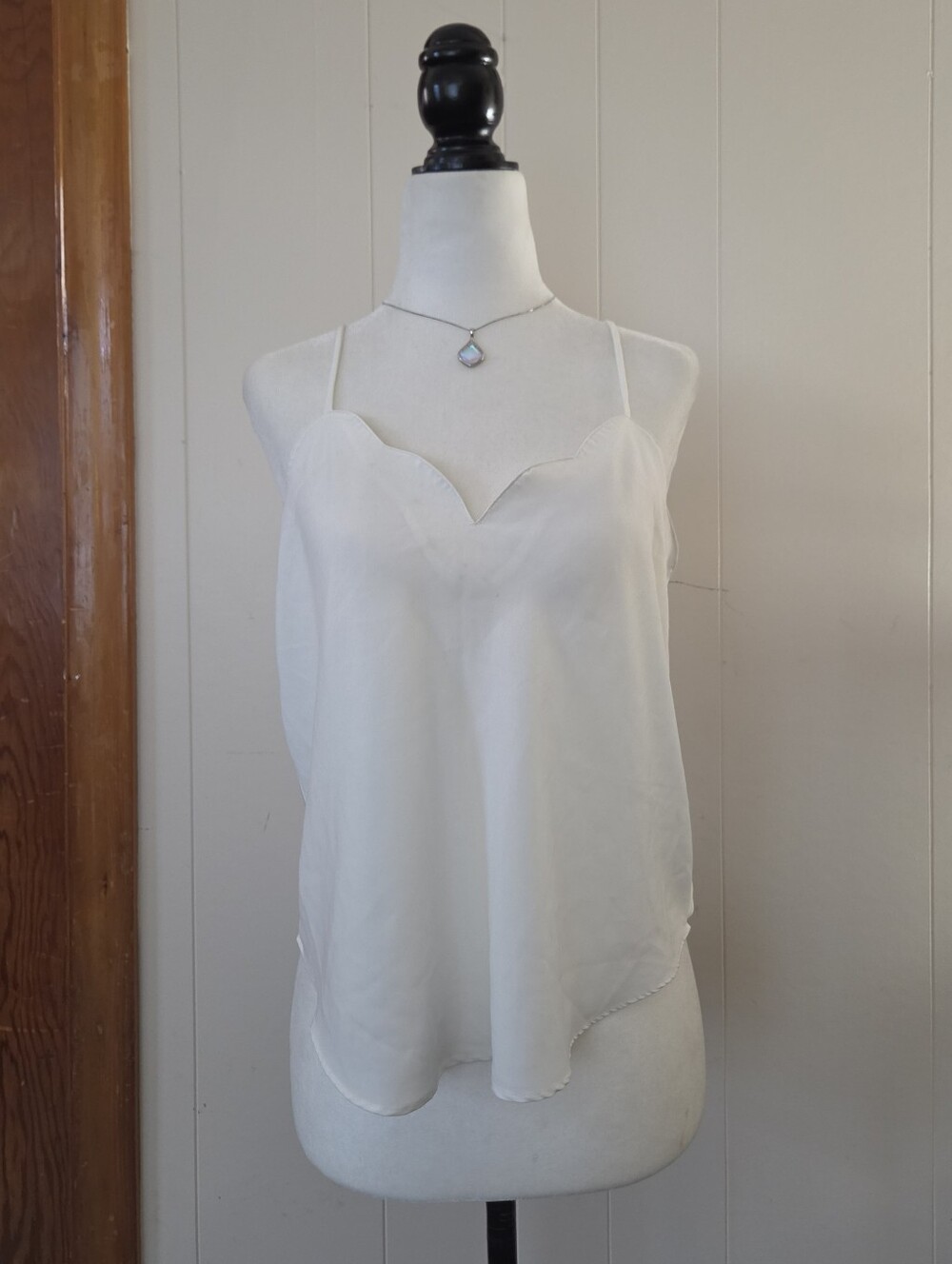Vintage La Senza | White Elegant Camisole | Sz Small